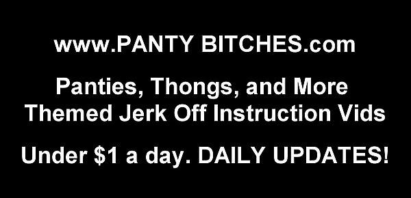  Panty Jerk Off Instructions